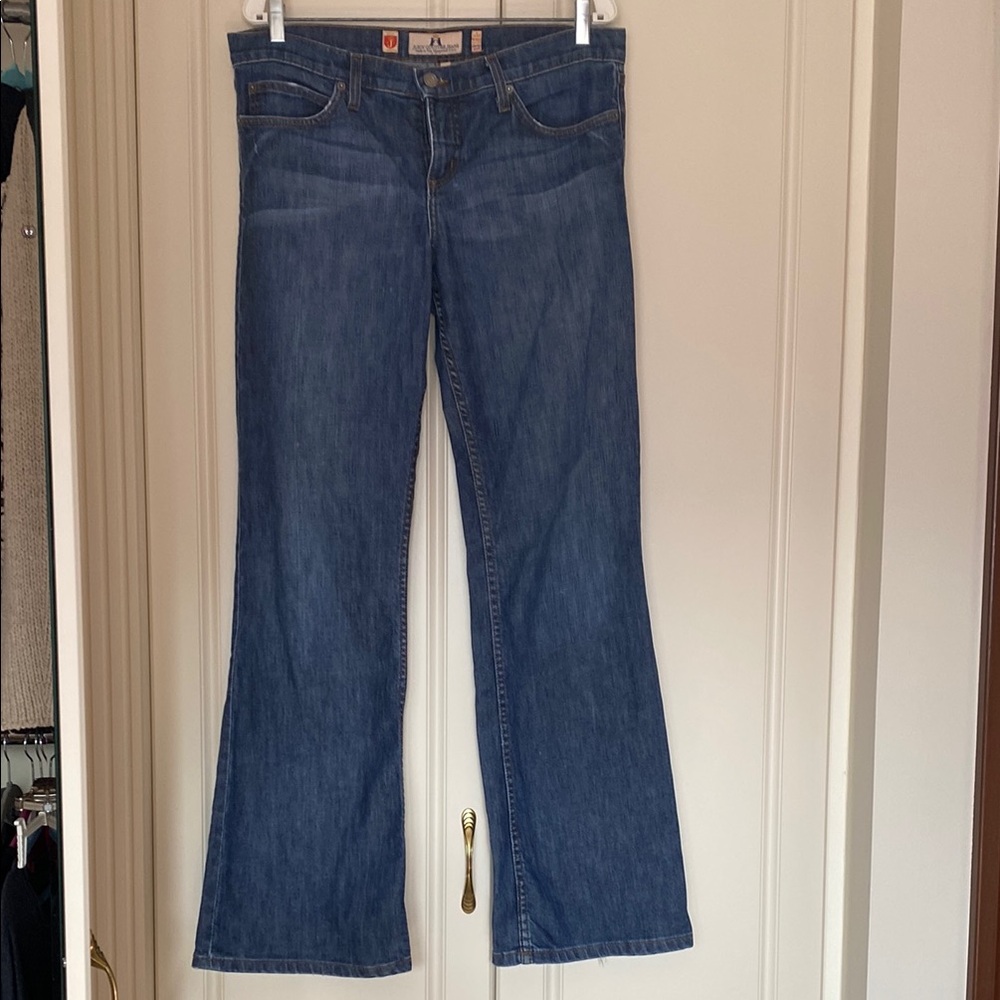 Juicy Couture Blue Flare Wide Leg Jeans